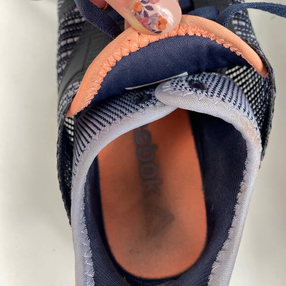 Reebok Print Run 3.0 Sneakers Running Shoes Navy Blue Womens Sz 7 Athletic - Picture 14 of 15